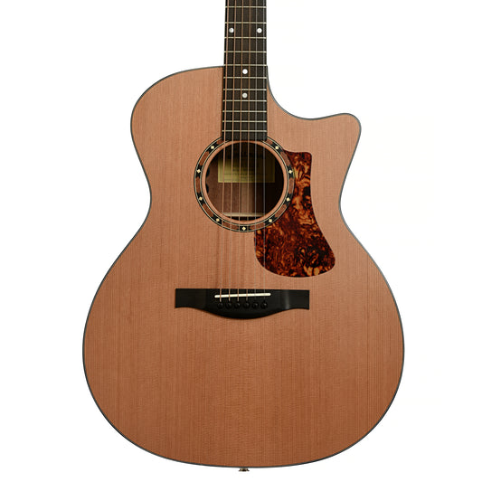 Front of Eastman AC122-2CE Acoustic Guitar and Gigbag