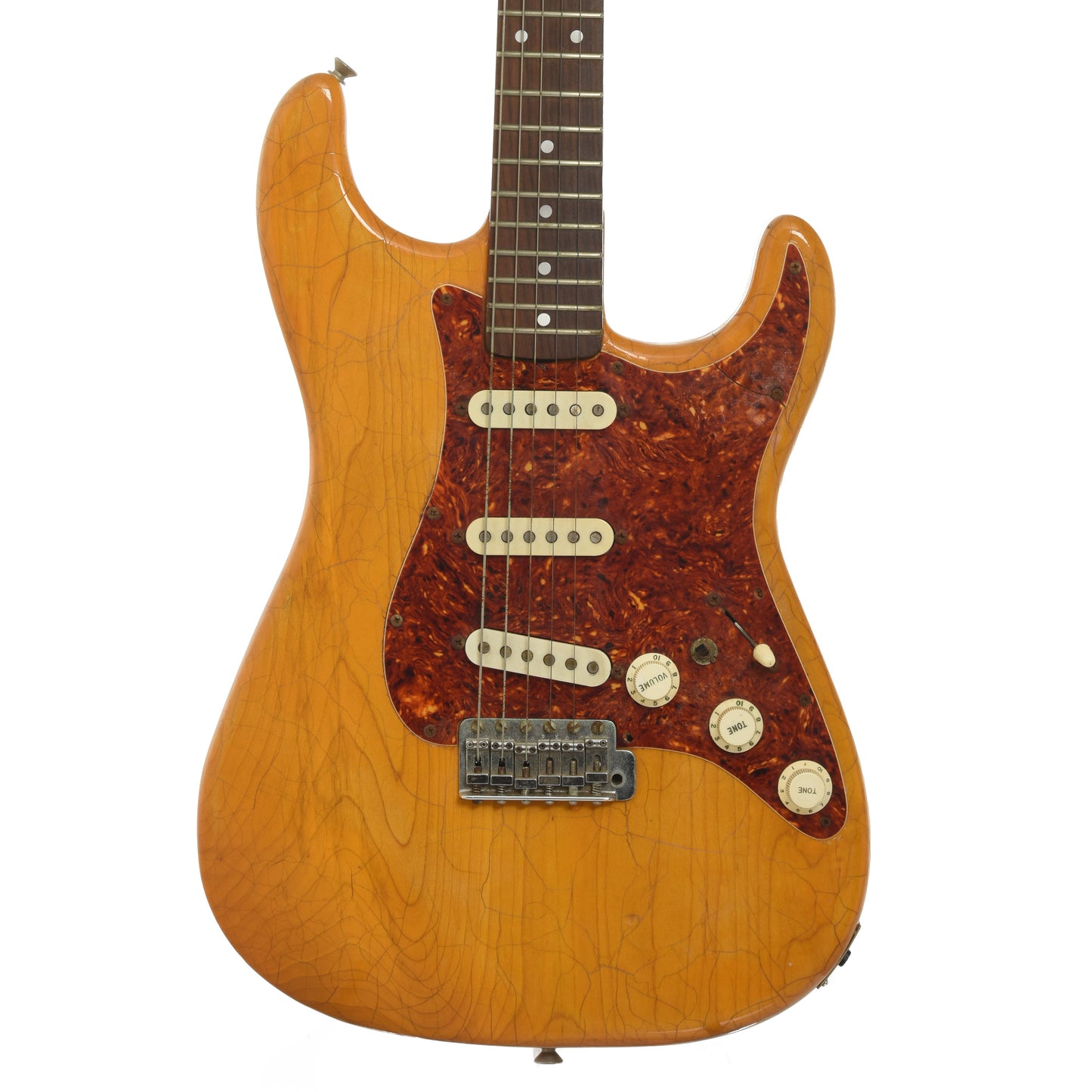 Front of Parts Part-o-Caster Electric Guitar 