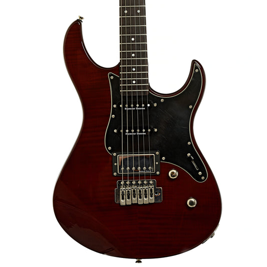 Front of Yamaha Pacifica 612VII FM Electric Guitar`
