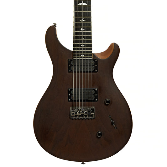 Front of PRS SE Mark Holcomb 7-String Electric Guitar