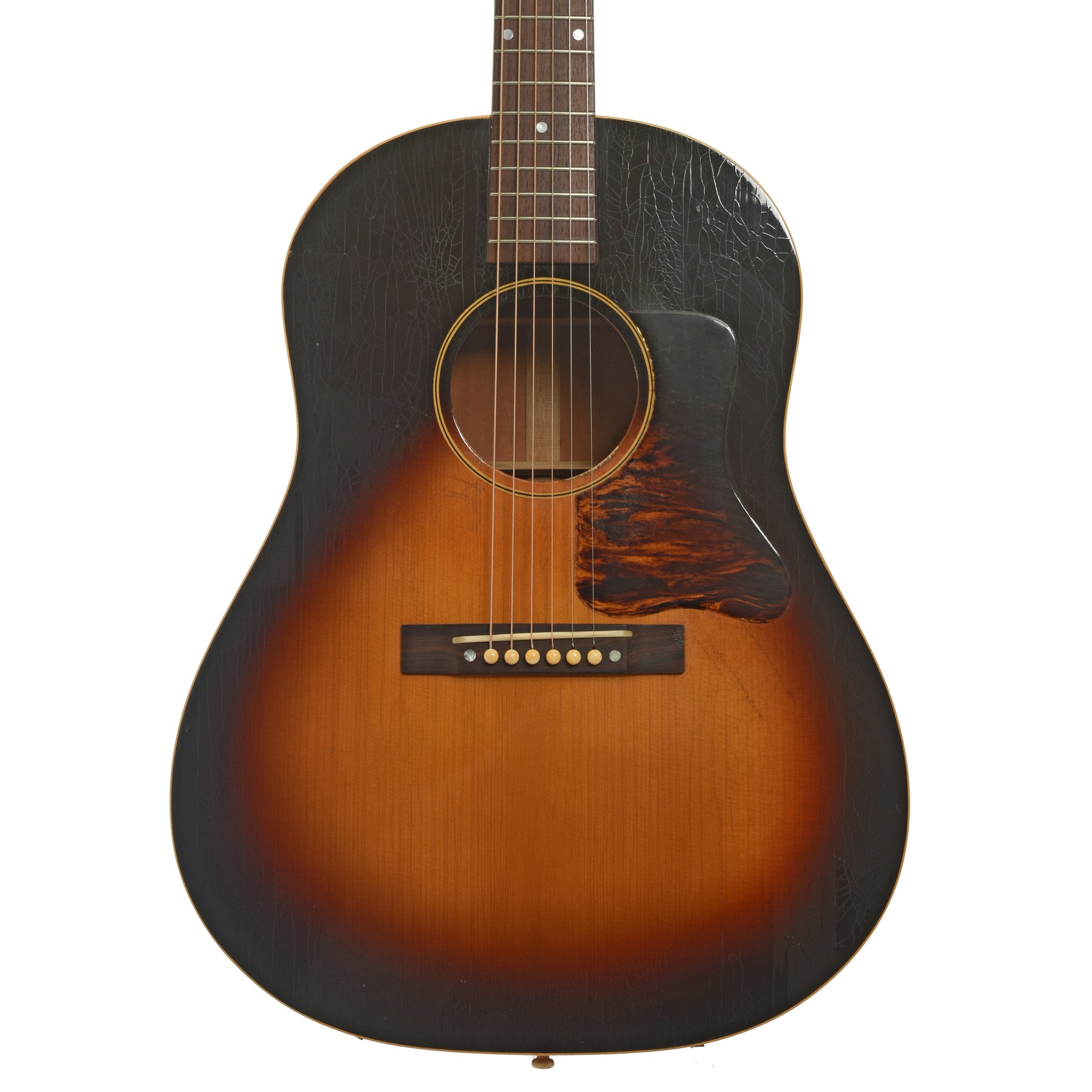 Front of Pre-War Guitars Co. Slope Shoulder Dreadnought Level 3 Acoustic Guitar