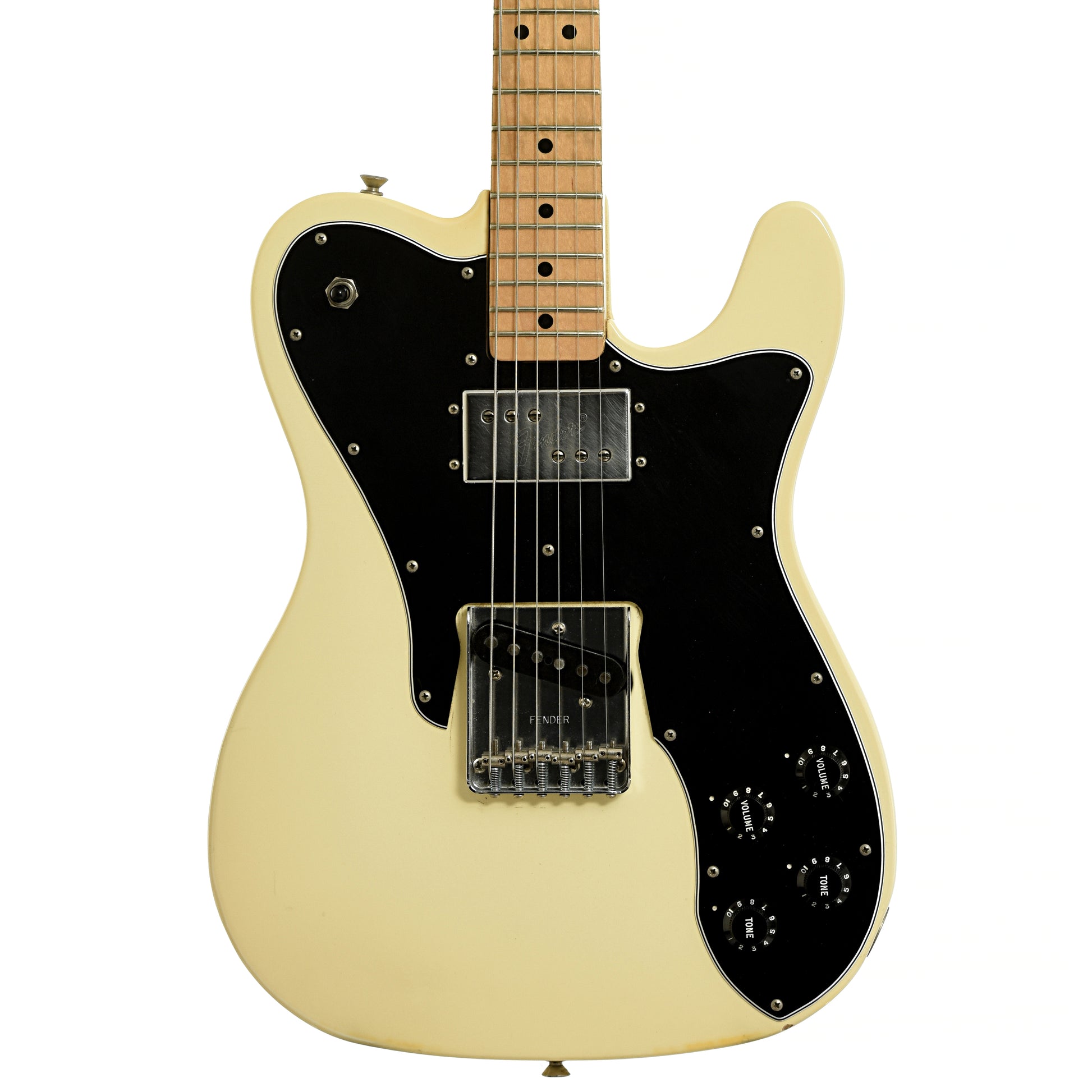 Front of Fender Telecaster Custom Electric Guitar