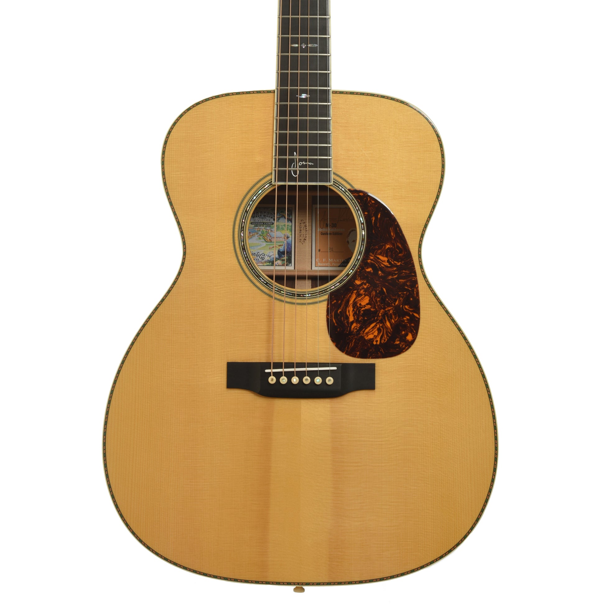 Front of Martin M-30 Jorma Kaukonen Acoustic Guitar