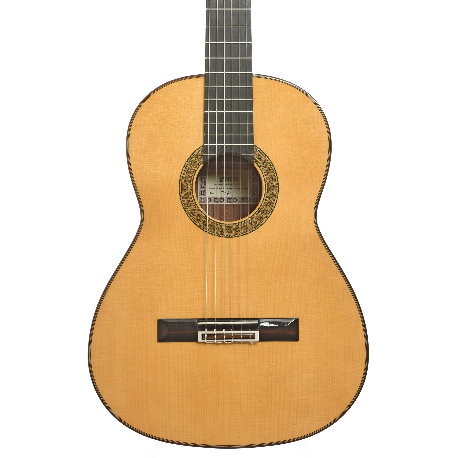 Front of Esteve 7SR Classical Acoustic Guitar