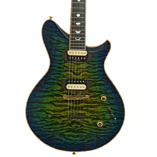 Front of Jet Earlewood Electric Guitar 