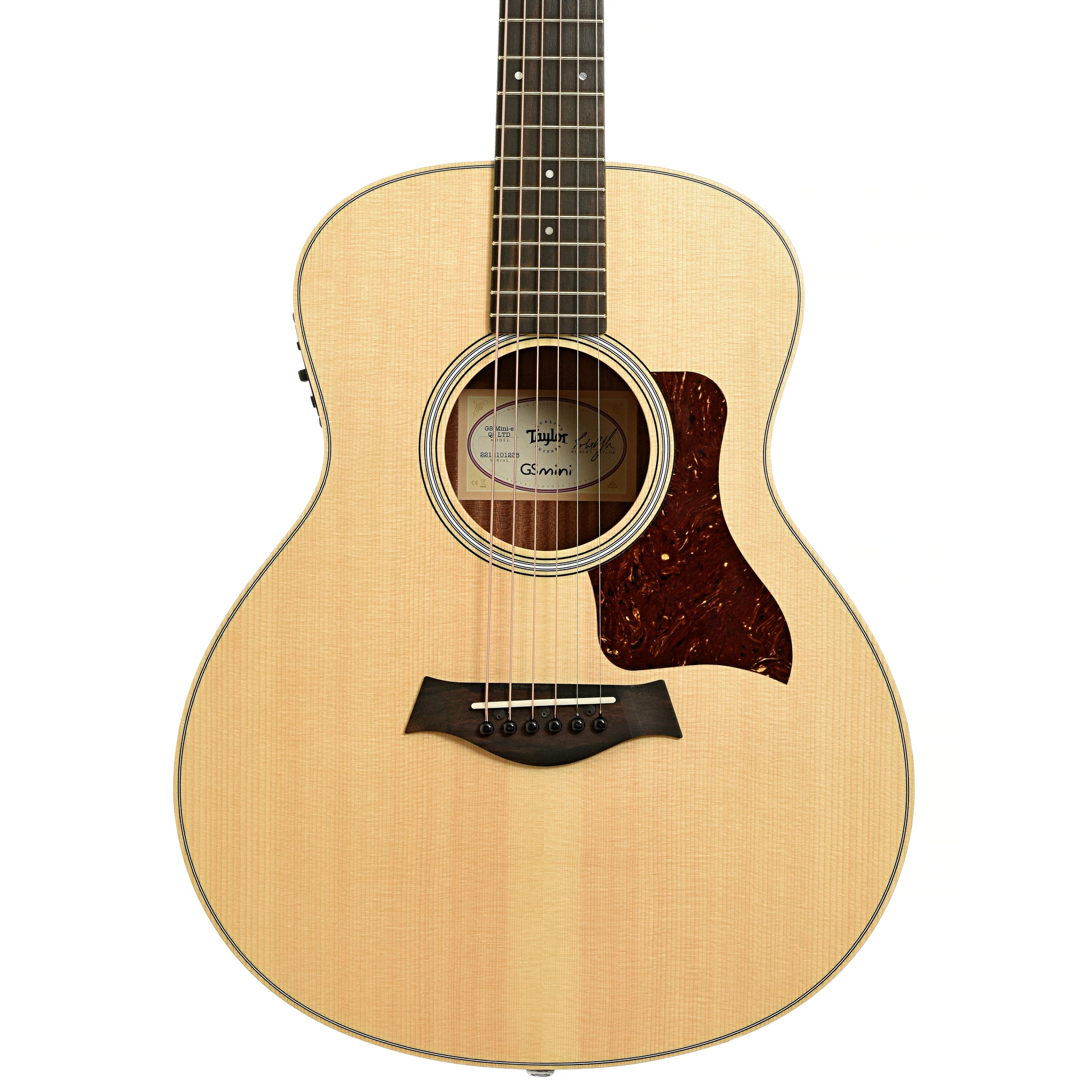 Front of Taylor GS Mini-e QS LTD Acoustic-Electric Guitar