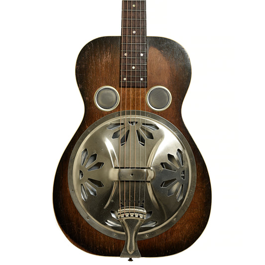 Front of Dobro Model 27 Squareneck Resonator Guitar