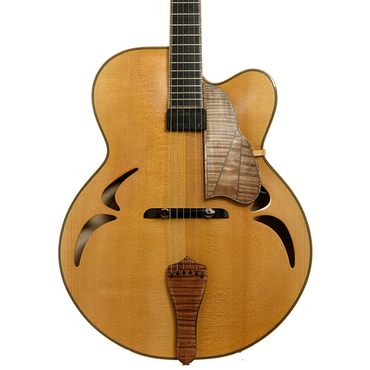 Front of Gagnon Composer 17 in. Archtop Hollowbody Electric Guitar 
