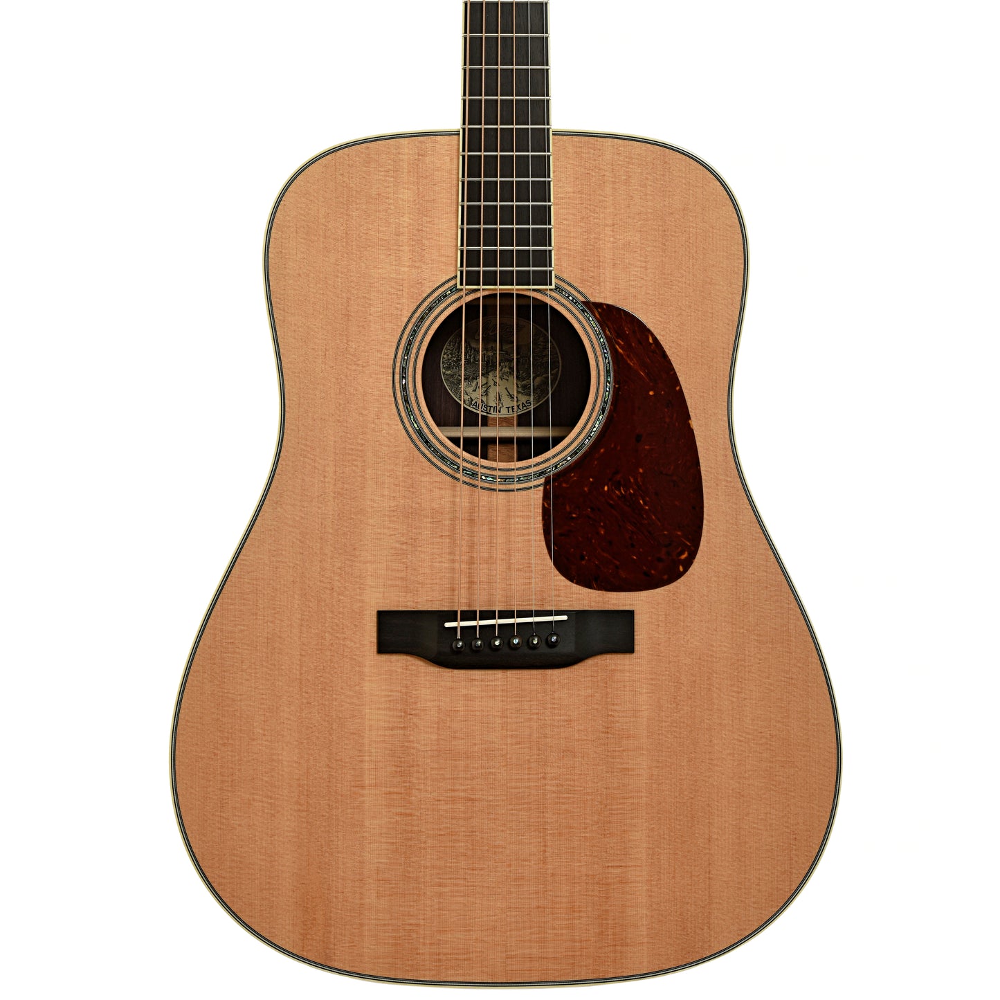 Front of Collings D3 Dreadnought Acoustic Guitar