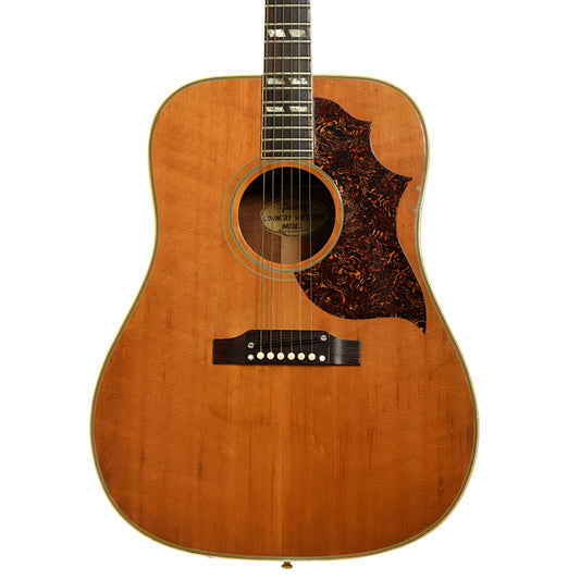 Front of Gibson SJN Country Western Acoustic Guitar