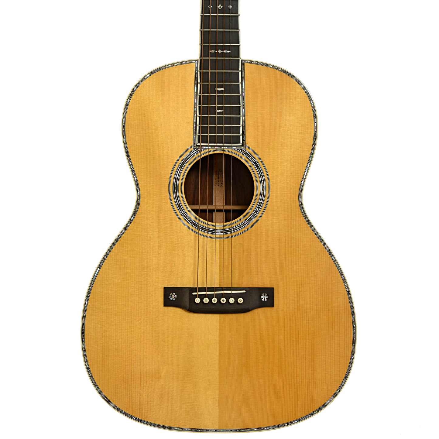 Front of Martin 000-42 Custom Shop 12-Fret Madagascar Acoustic Guitar  