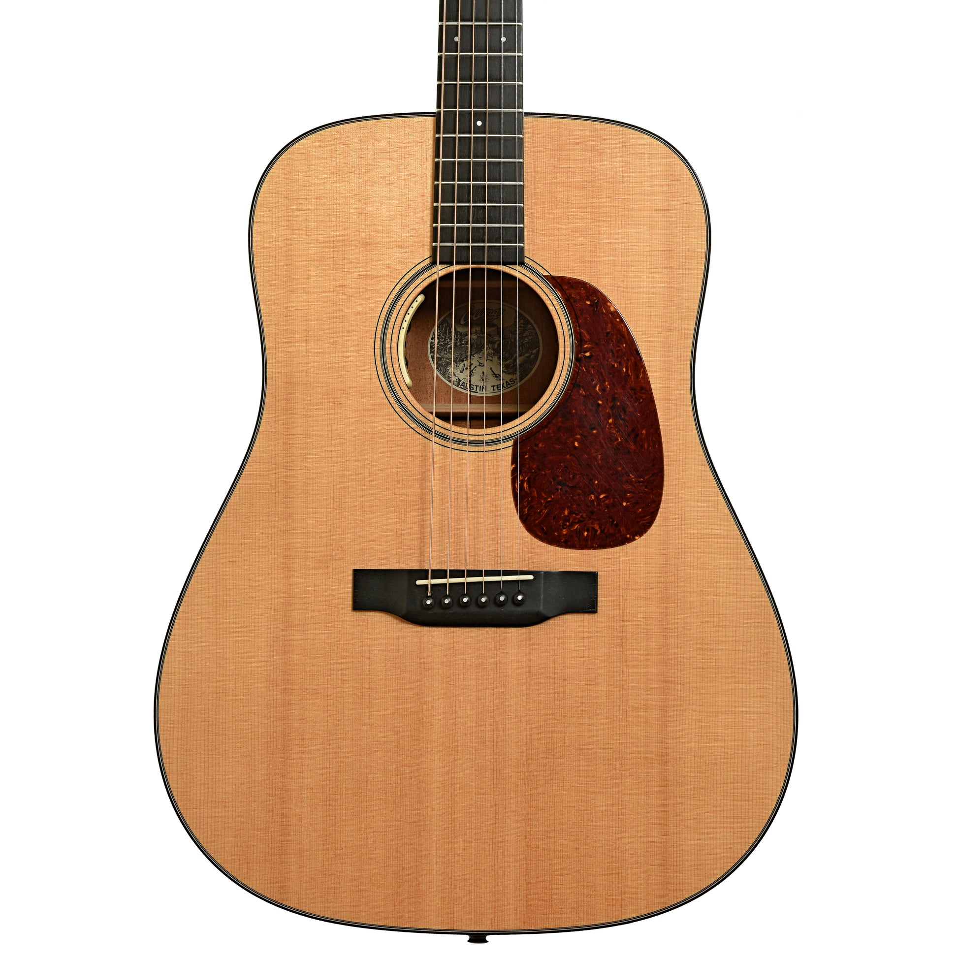 Front of Collings D-1 acoustic Guitar