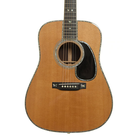 Front of Martin Custom Dreadnought Acoustic Guitar 