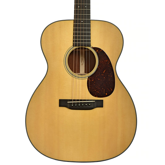 Front of Martin 000-18 Custom Shop Sinker Mahogany 