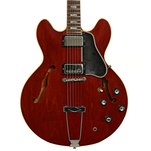 Front of Gibson ES-335 Hollowbody Electric Guitar