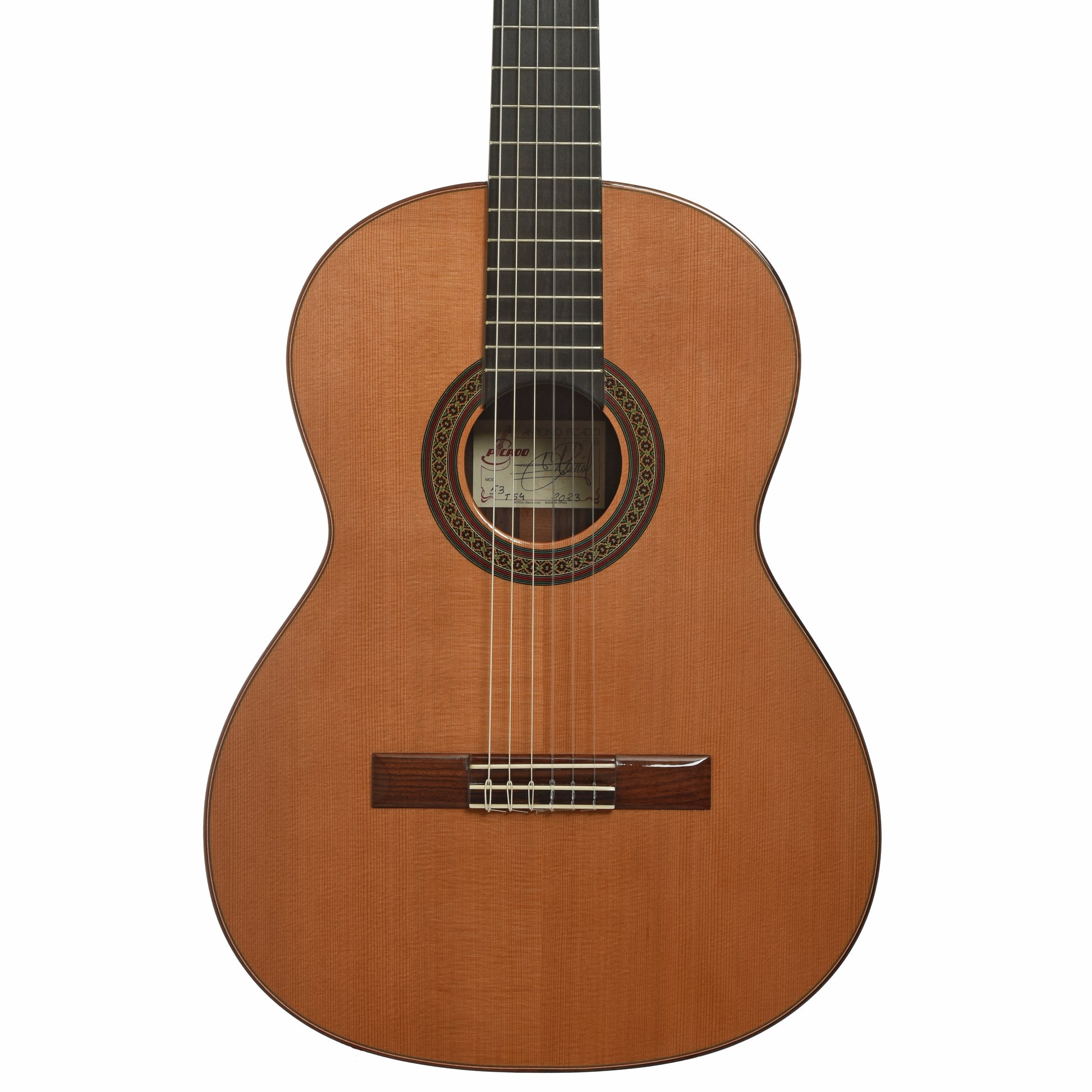 Front of Picado 53T64 Classical Acoustic Guitar 