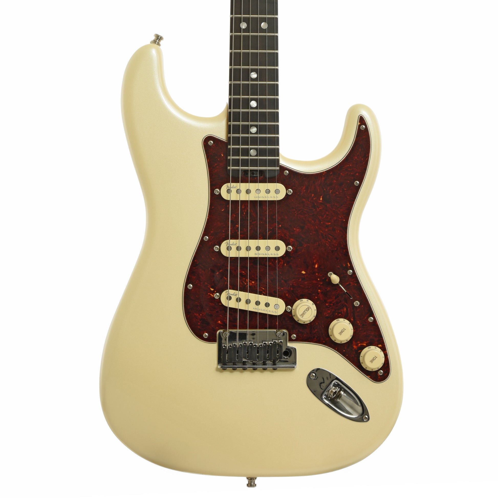 Front of Fender American Elite Stratocaster Electric Guitar