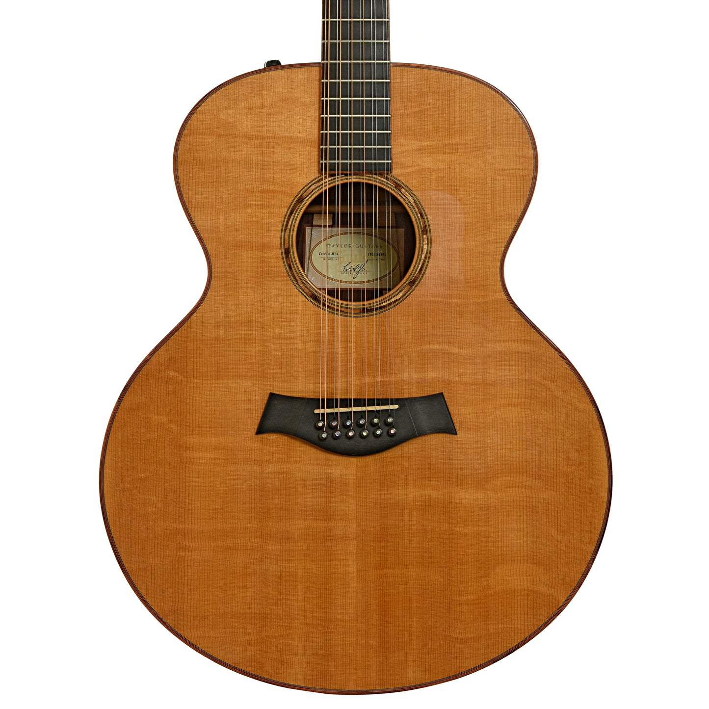 Front of Taylor JU-12 12-String Acoustic-Electric Guitar 