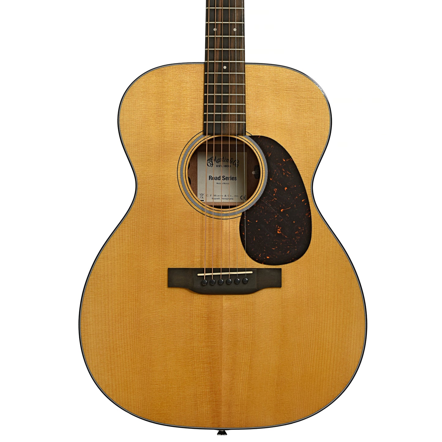 Front of Martin 000-12E Retro Guitar 