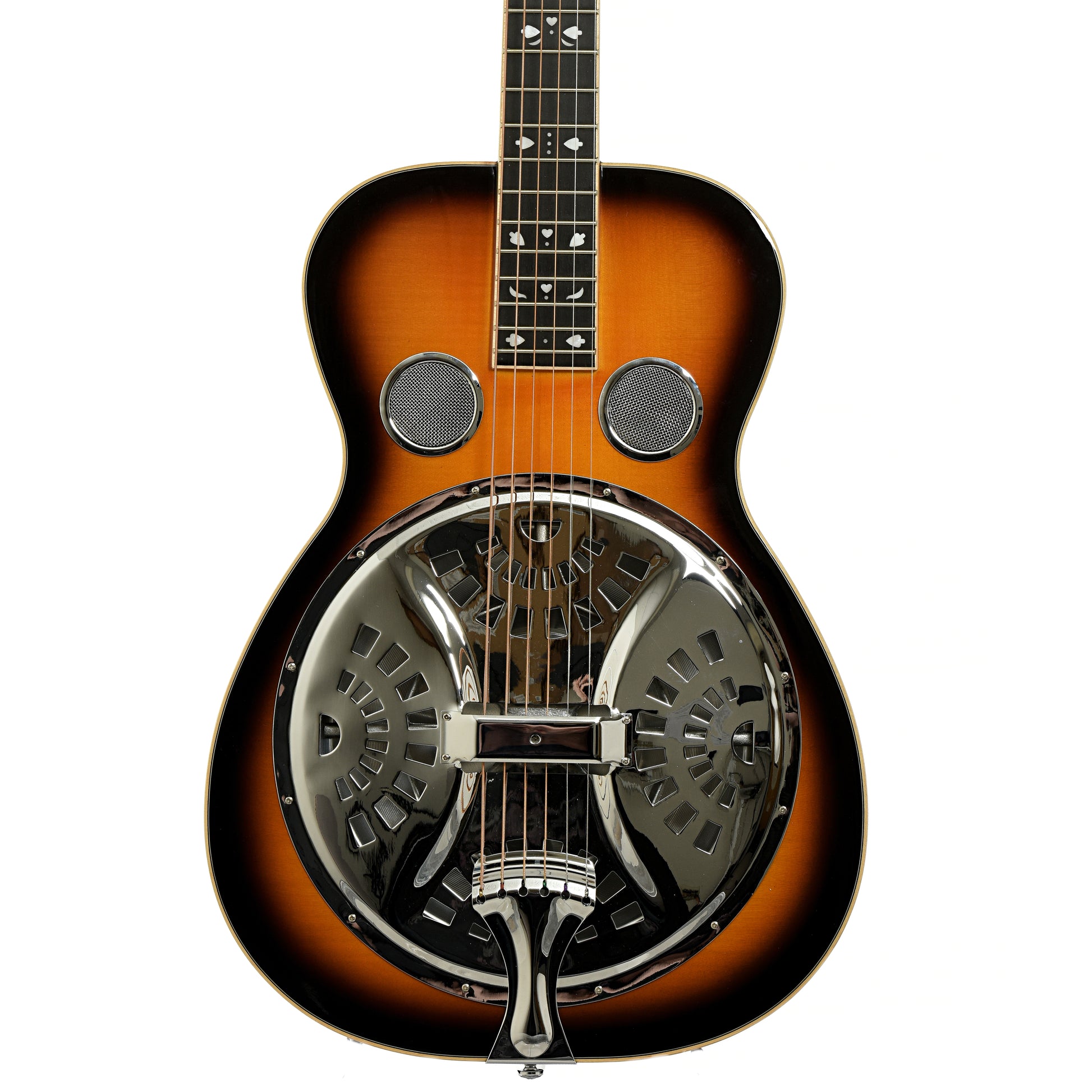 Front of Gold Tone PBS-D Squareneck Resonator Guitar 