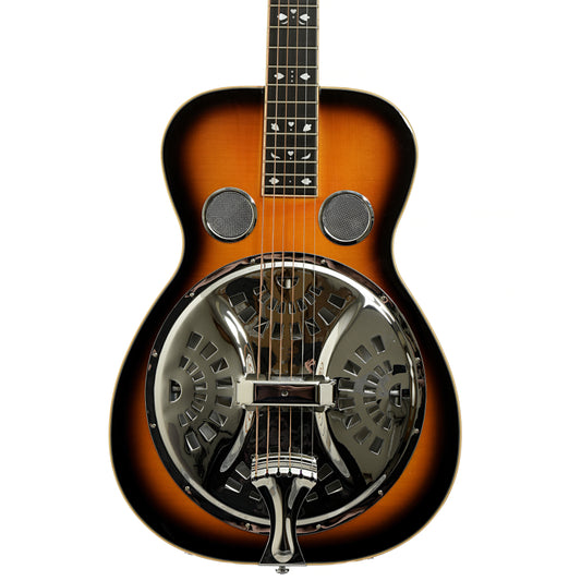Front of Gold Tone PBS-D Squareneck Resonator Guitar 