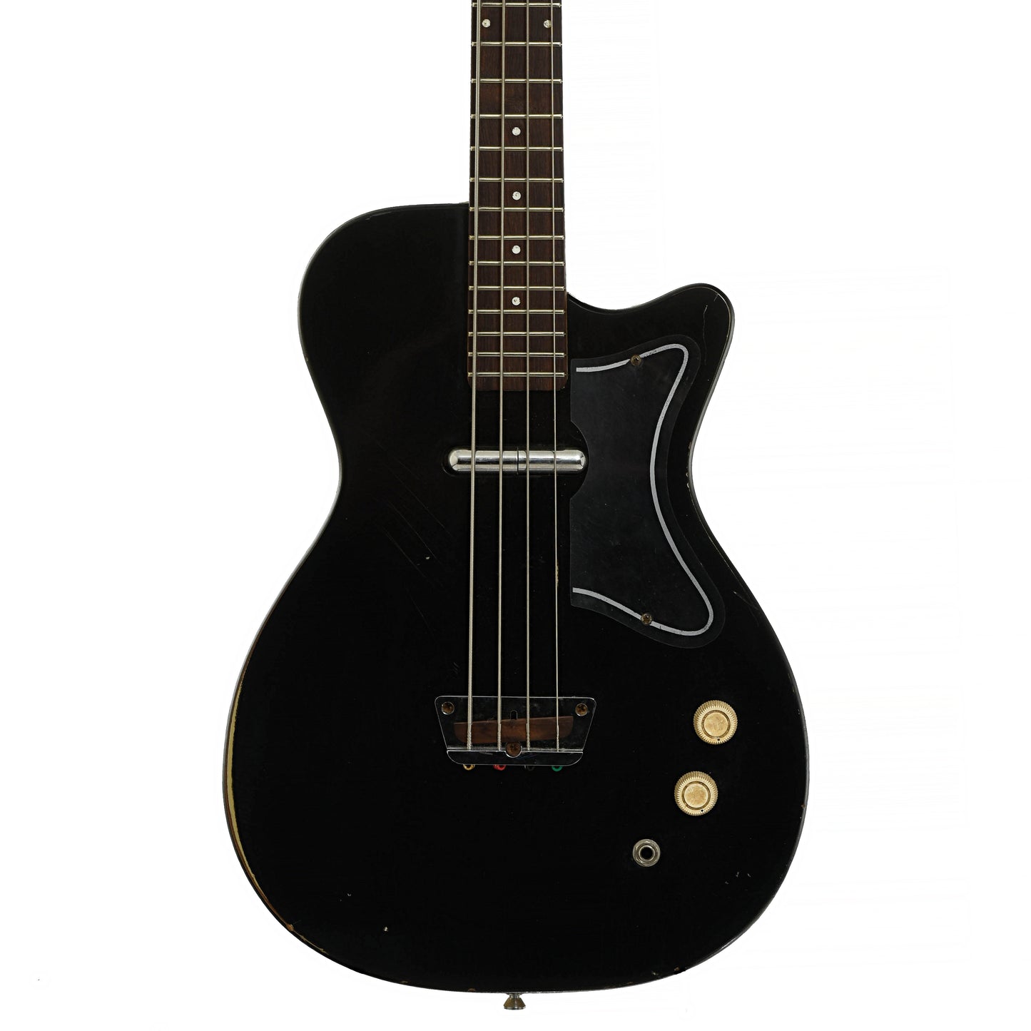 Front of Silvertone Model 1444 4-String Electric Bass