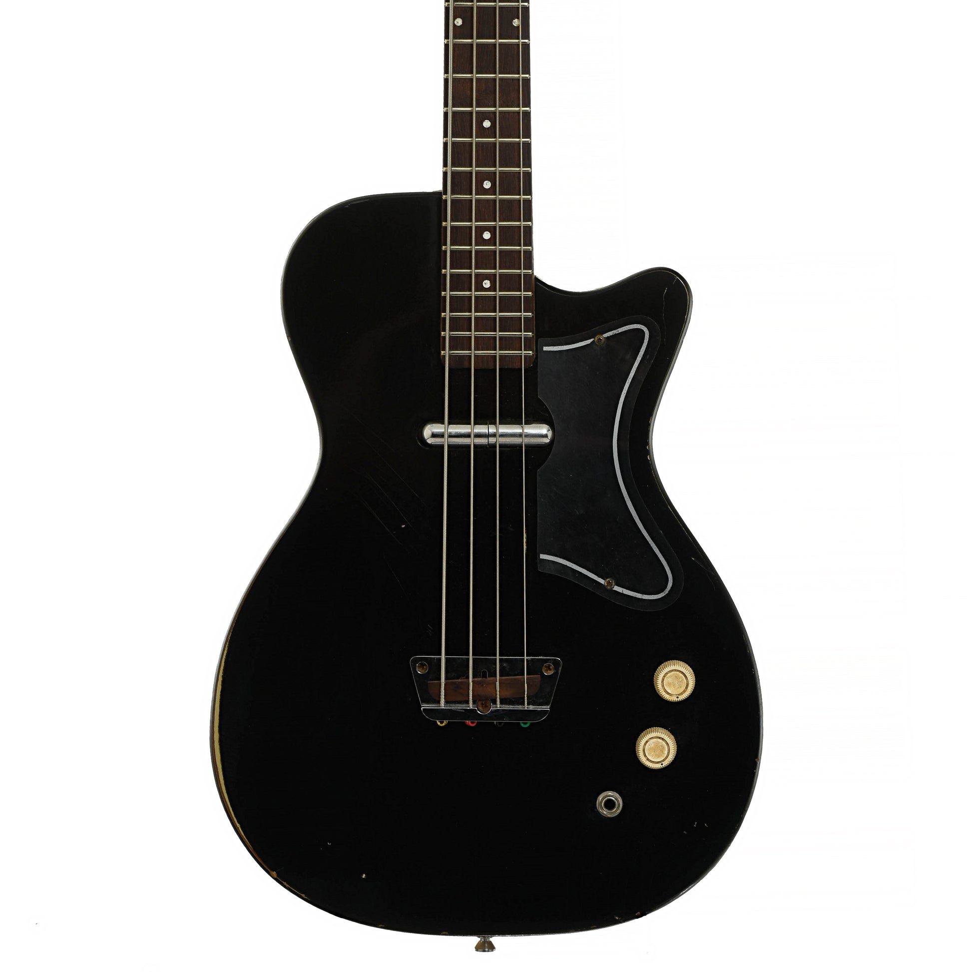 Front of Silvertone Model 1444 4-String Electric Bass