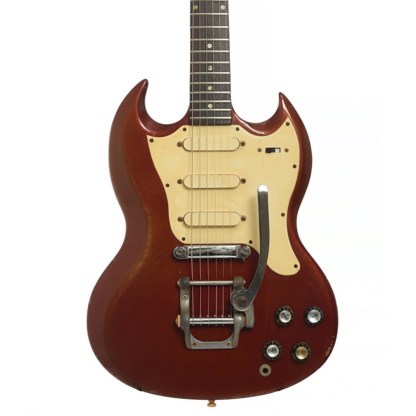 Front of Gibson Melody Maker III Electric Guitar 