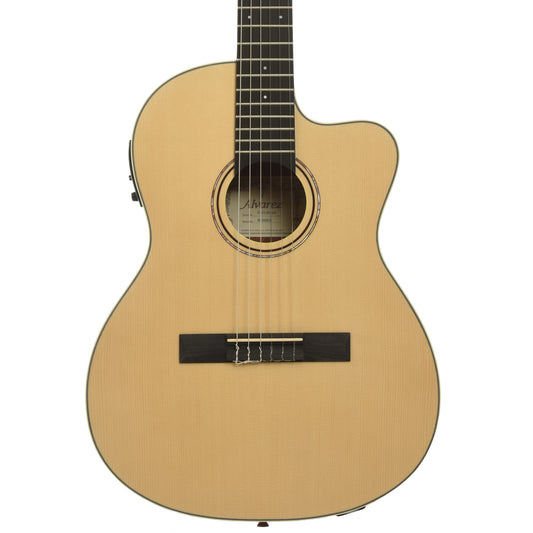Front of Alvarez RC26HCE Classical Acoustic-Electric Guitar
