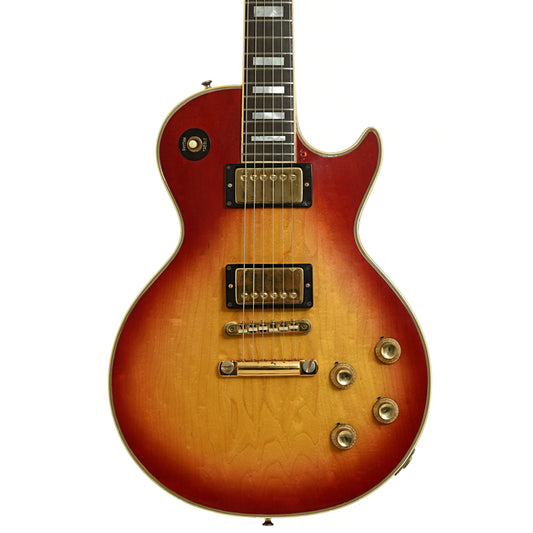 Front of Gibson Les Paul Custom Electric Guitar