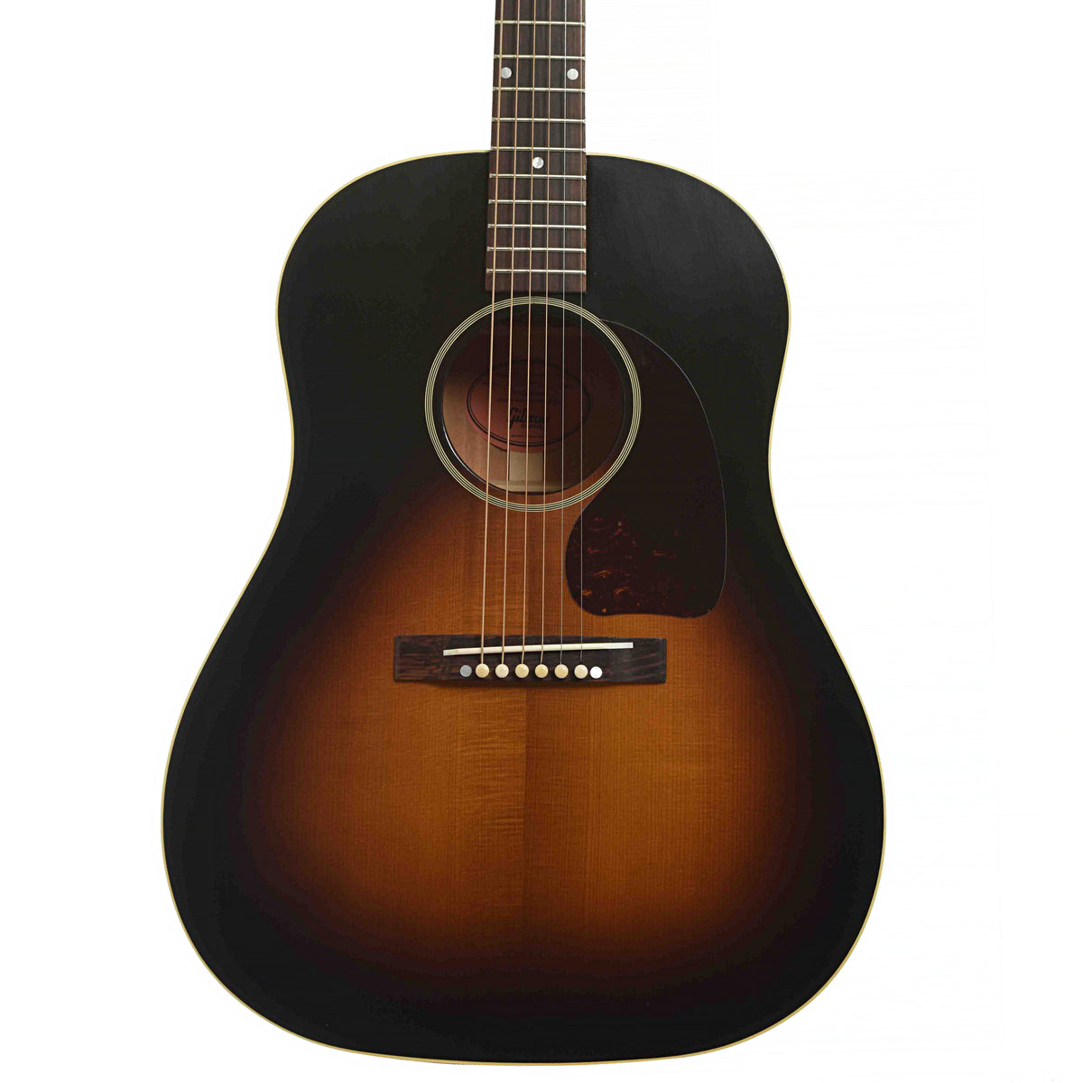 Gibson 1942 Banner J-45 Acoustic Guitar & Case, Vintage Sunburst