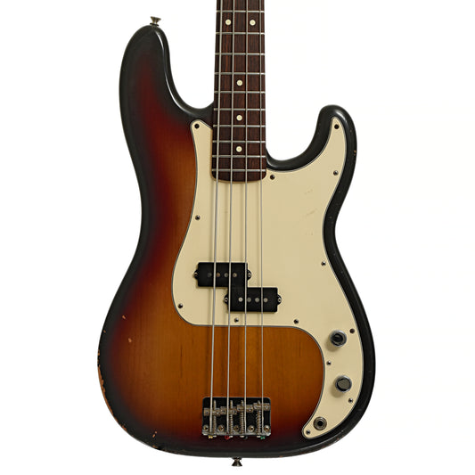 Front of Fender American Series Precision Electric Bass 