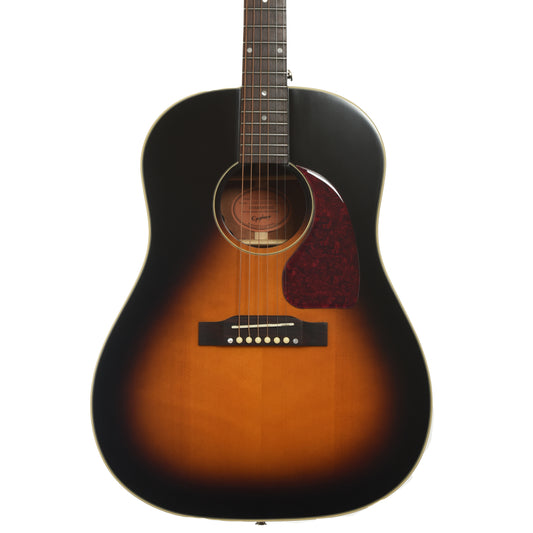 Front of Epiphone J-45 Standard Acoustic Guitar