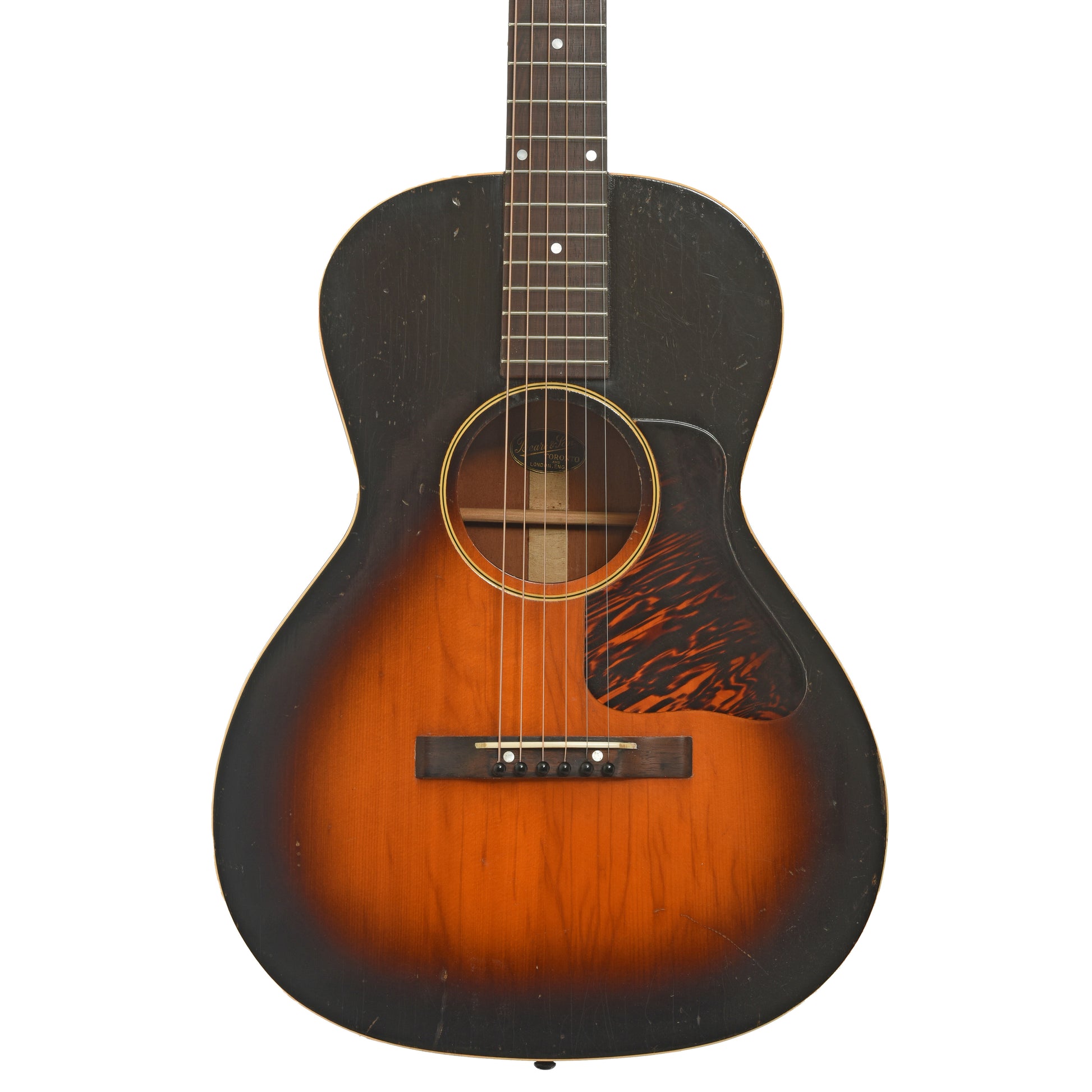 Front of Gibson HG-00 Conversion Guitar 