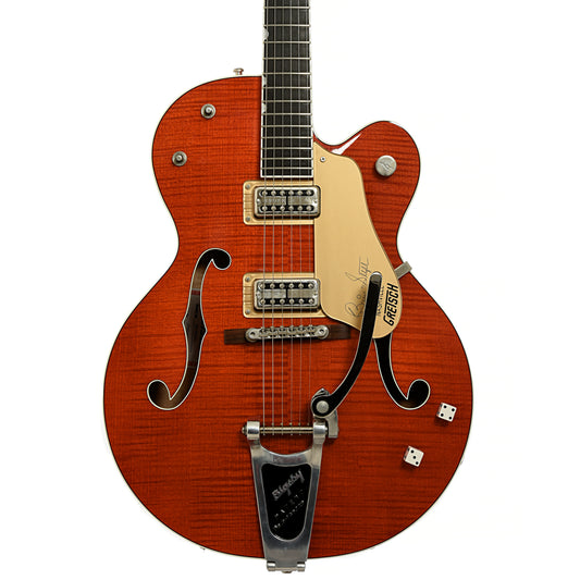 Front of Gretsch Brian Setzer G6120SSU Hollowbody Electric Guitar
