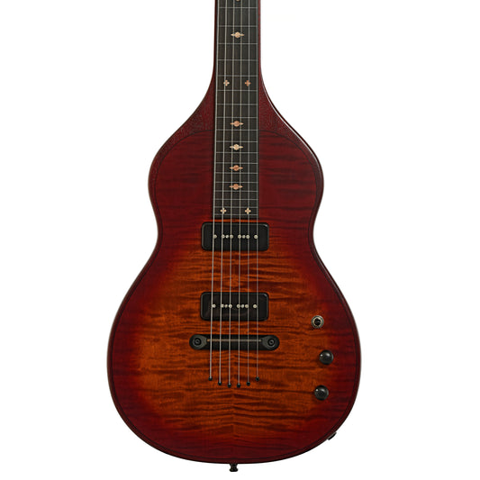 Front of Beard Trailhead Lapsteel Guitar