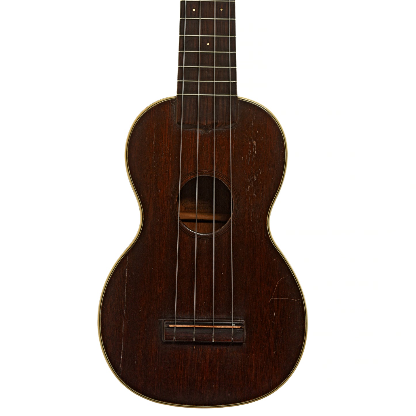Front of Martin Style 2 Soprano Ukulele  