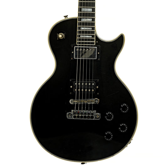 Front of Gibson Les Paul Custom Electric Guitar