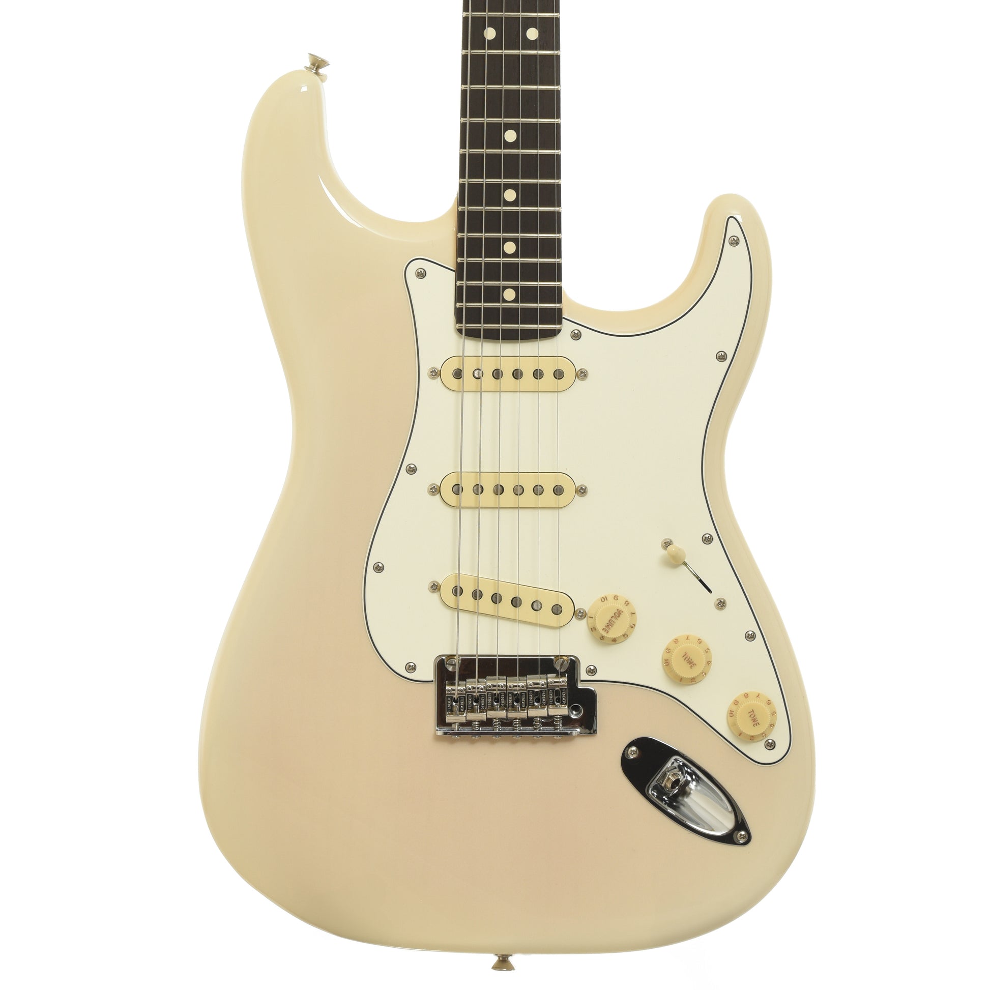 Front of Fender Player II Stratocaster Electric Guitar