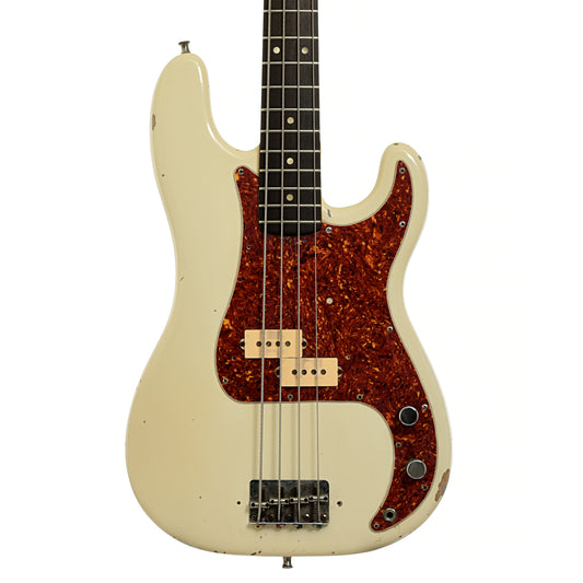 Front of Fender Precision Electric Bass 