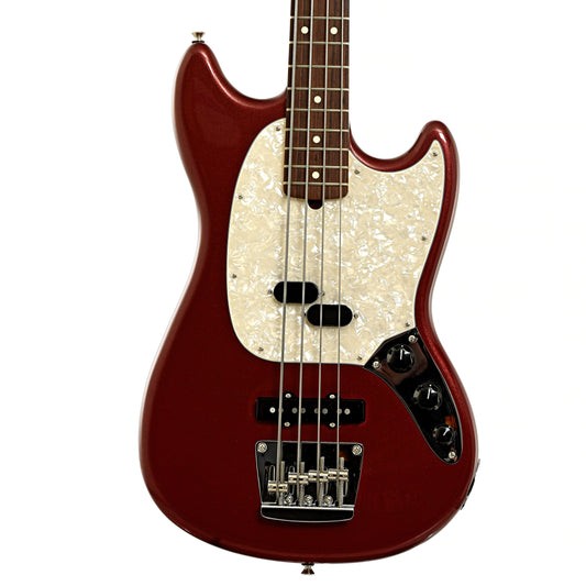 Front of Fender American Performer Mustang Electric Bass
