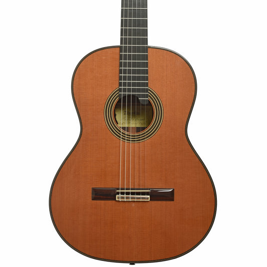 Front of Alhambra Linea Professional Classical Acoustic Guitar