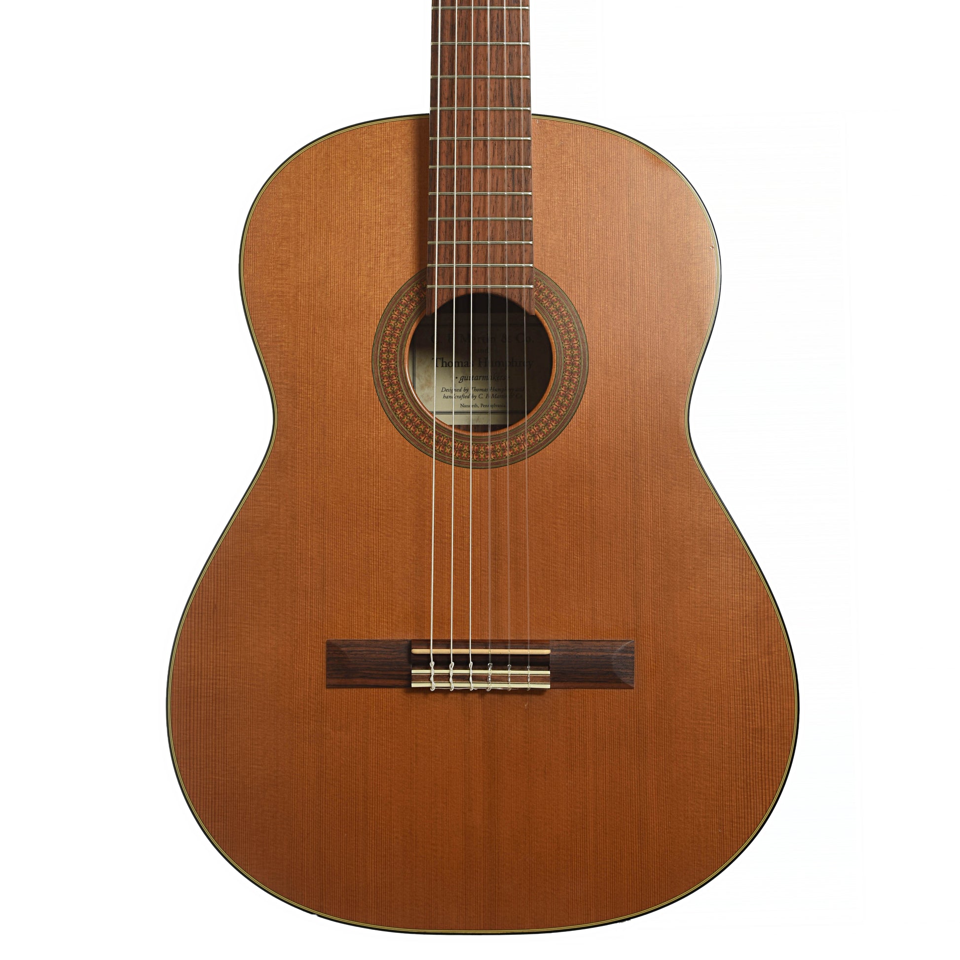 Front of Martin-Humphrey C-1R Classical Acoustic Guitar 