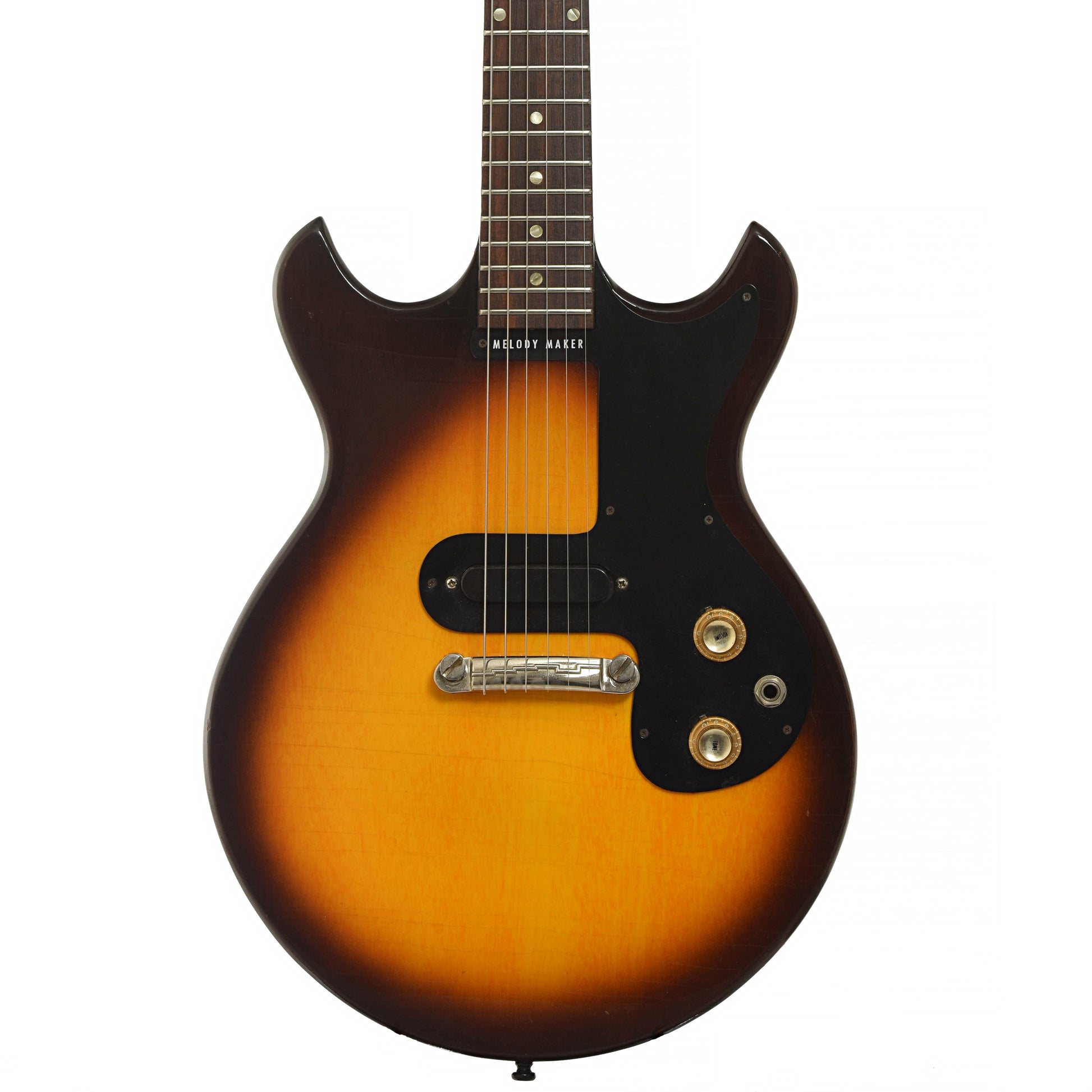 Front of Gibson Melody Maker Electric Guitar