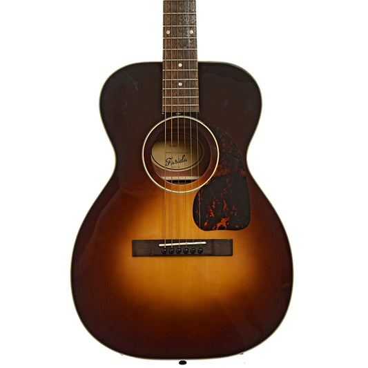 Front of Farida OT-12 VBS Acoustic Guitar 