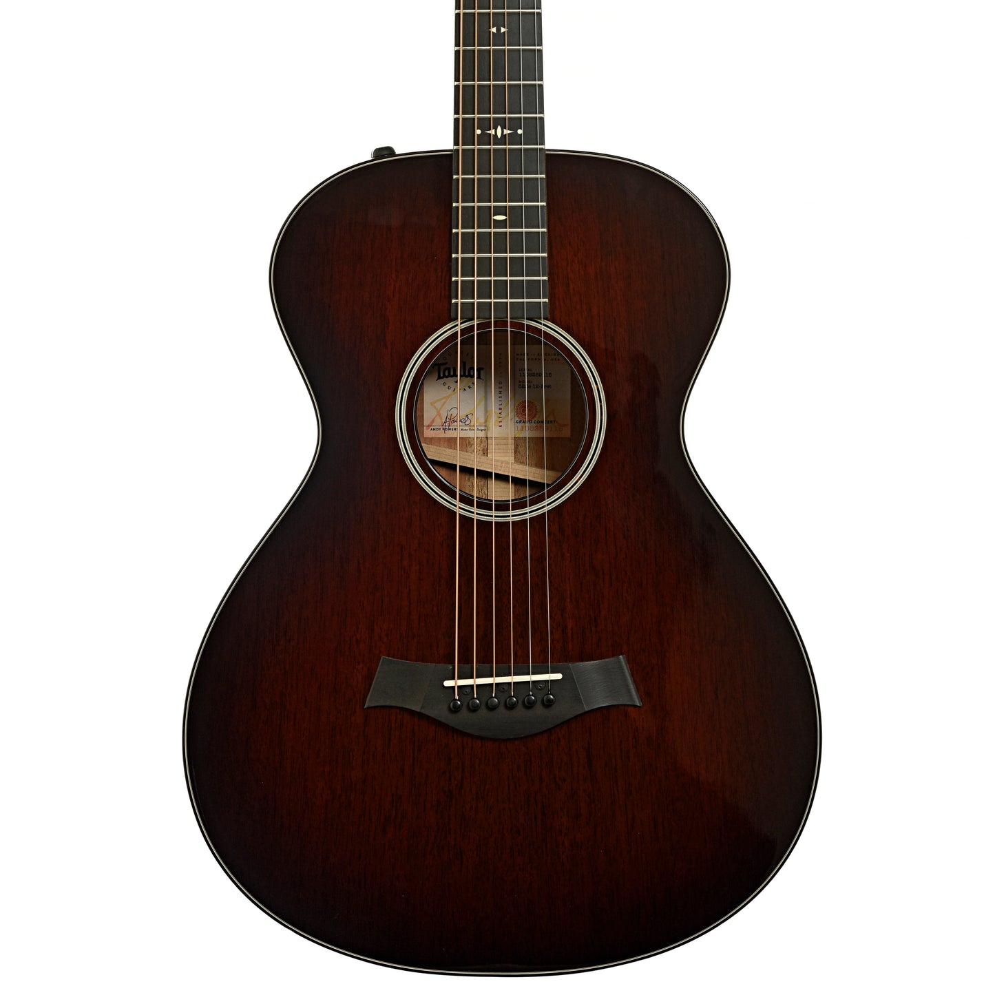 Front of Taylor 522e 12-Fret Acoustic-Electric Guitar