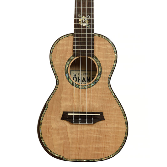 Front of Ohana CK450QEL Concert Uke