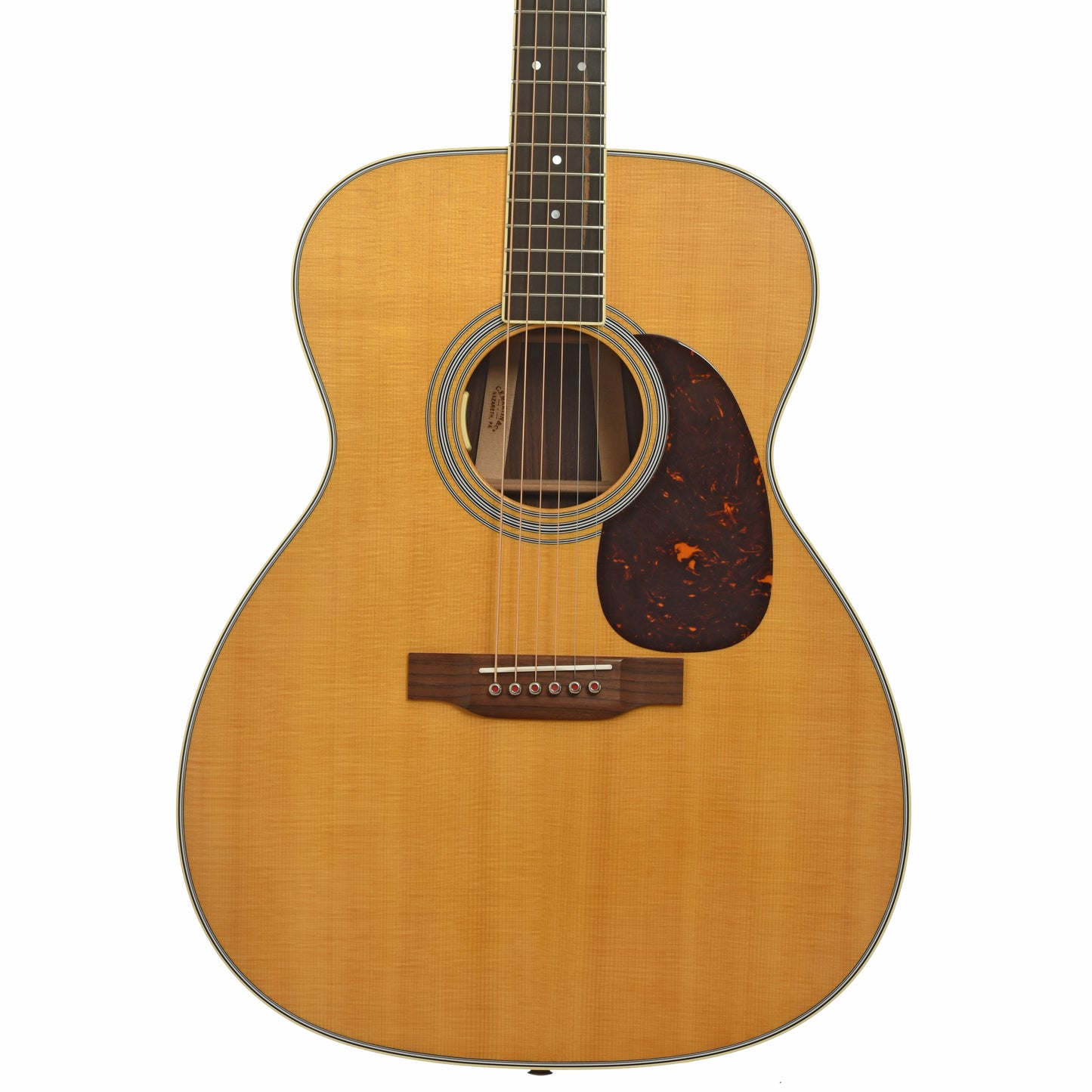 Front of Martin M-36 Acoustic-Electric Guitar