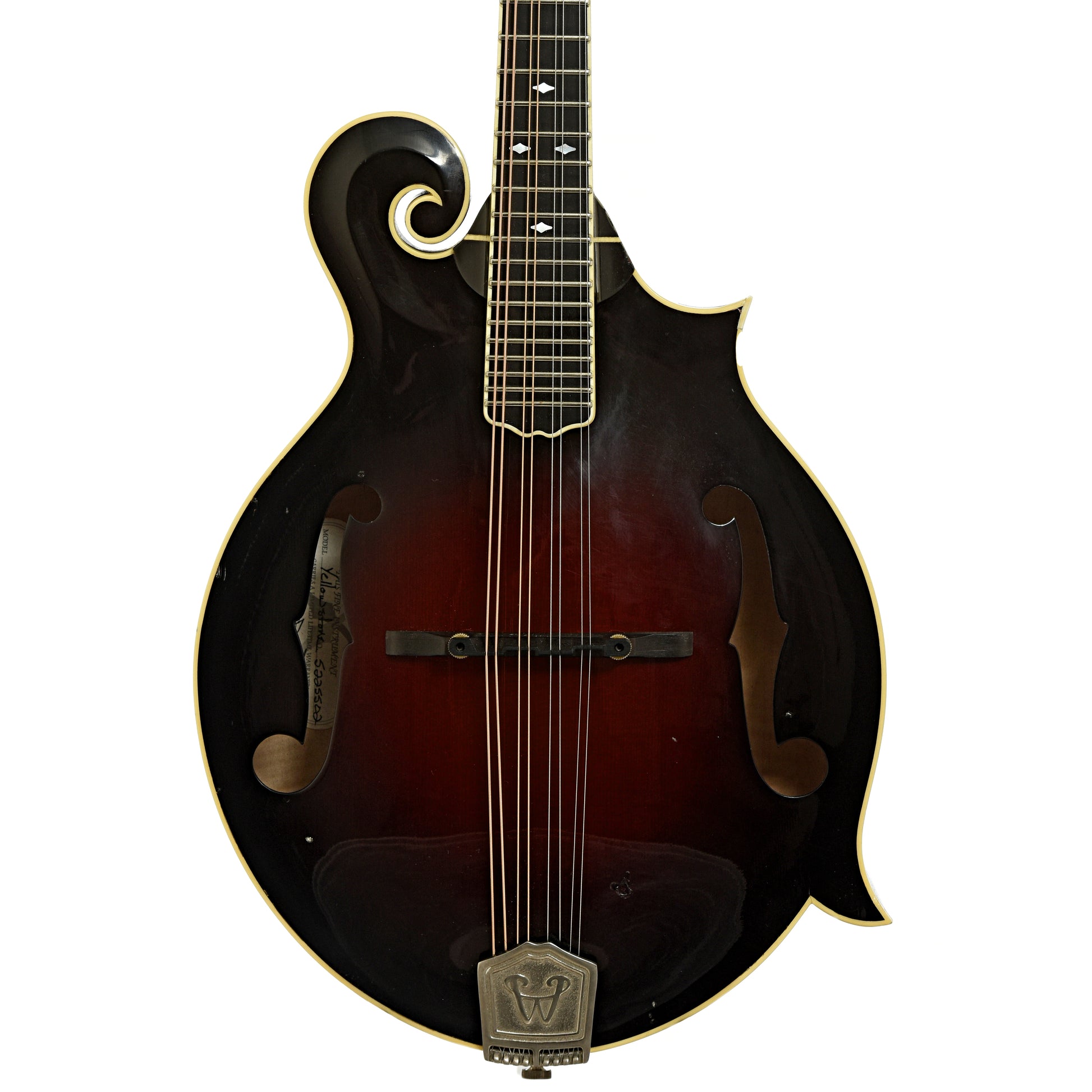 Front of Weber Yellowstone Model F-Style Mandolin