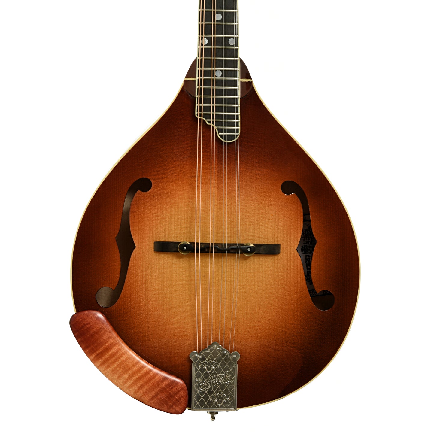 Front of Capek A5 Standard Mandolin 
